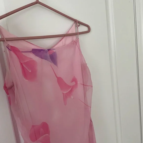 Y2K Pink Ruffled Dress - Picture 5 of 6